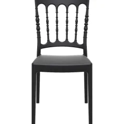Discount RETIF Chaise Empilable Gamme 'Napoleon' Noire