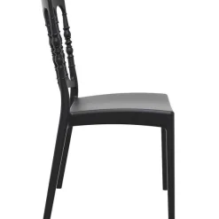 Discount RETIF Chaise Empilable Gamme 'Napoleon' Noire
