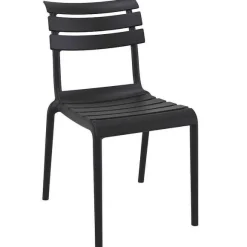 Best Sale RETIF Chaise Empilable Pour L'Ext Rieur Sorgues En Polypropyl Ne Noir
