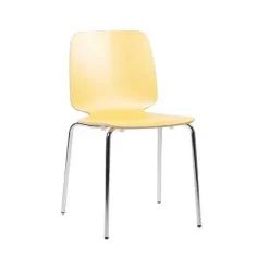 Discount RETIF Chaise Empilable 'Romana' - Jaune