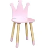 Fashion RETIF Chaise Enfant En Bois Couronne
