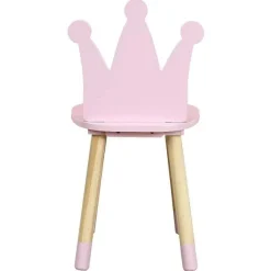 Fashion RETIF Chaise Enfant En Bois Couronne