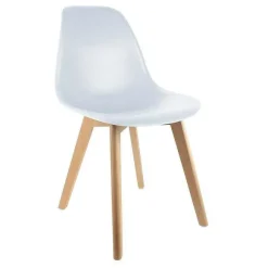 Outlet RETIF Chaise Enfant Scandinave Bois Et Polypropyl Ne