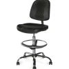 Discount RETIF Chaise Haute Caisse Roulettes Accoudoirs R Glables -Poste Haut