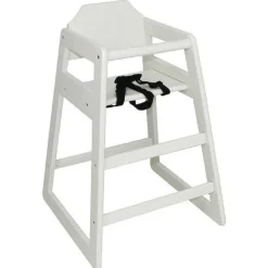 Outlet RETIF Chaise Haute En Bois Blanche