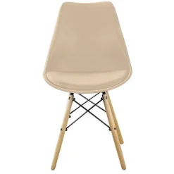 Outlet RETIF Chaise Nordic Beige (56 X 48 X 82,5 - Hauteur De L'Assise 48 Cm)