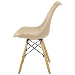 Outlet RETIF Chaise Nordic Beige (56 X 48 X 82,5 - Hauteur De L'Assise 48 Cm)