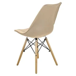 Outlet RETIF Chaise Nordic Beige (56 X 48 X 82,5 - Hauteur De L'Assise 48 Cm)