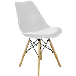 Flash Sale RETIF Chaise Nordic Blanche (56 X 48 X 82,5 - Hauteur De L'Assise 48 Cm)
