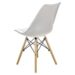 Flash Sale RETIF Chaise Nordic Blanche (56 X 48 X 82,5 - Hauteur De L'Assise 48 Cm)