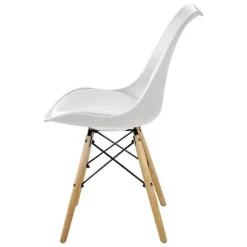 Flash Sale RETIF Chaise Nordic Blanche (56 X 48 X 82,5 - Hauteur De L'Assise 48 Cm)