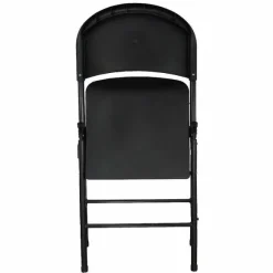 Shop RETIF Chaise Pliante Furnitrade -Jumbo Noire- Par 6