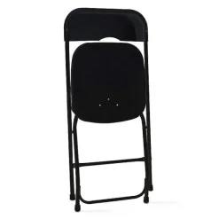 Best RETIF Chaise Pliante Noire Acier 40X45X81Cm