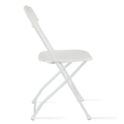 Shop RETIF Chaise Pliante Pleine Hpde Rekkem 81X45X45 Cm(Pcb10) Blanc