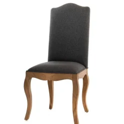 Cheap RETIF Chaise Renoir Gris Fonc (Lot De 2)