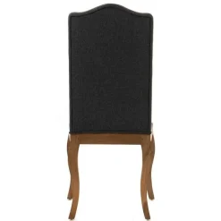 Cheap RETIF Chaise Renoir Gris Fonc (Lot De 2)
