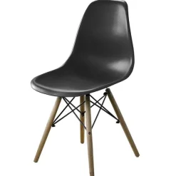 Clearance RETIF Chaise Stockholm Noire (53X46X80 - Hauteur D'Assise Au Sol 4 Cm)