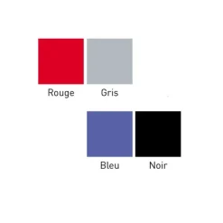 Cheap RETIF Chaise Sur Poutre En Tissu Assise/Dossier Mousse Confortable - Gris - 2 Places