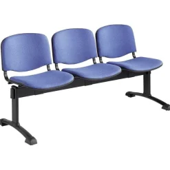 Cheap RETIF Chaise Sur Poutre En Tissu Assise/Dossier Mousse Confortable - Gris - 2 Places
