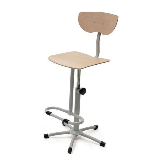 Shop RETIF Chaises Bois R Glables En Hauteur Avec Repose-Pieds - Par Lot De 2
