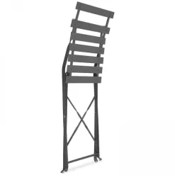 Sale RETIF Chaises Pliante Rome Acier Gris 42X46X82 Cm- Par 2