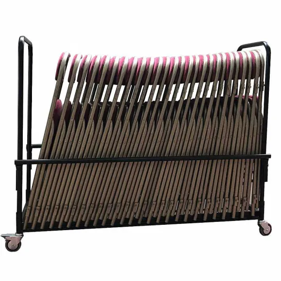 Outlet RETIF Chariot Capacit 25 Chaises Pliantes- Furnitrade