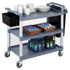 Clearance RETIF Chariot De Service 3 Plateaux Polypropyl Ne