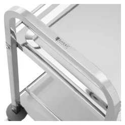 Cheap RETIF Chariot De Service En Acier Inoxydable Chariot De Service Restaurant (Capacit