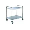 Fashion RETIF Chariot Inox De Transport 2 Tag Res En Acier Inox Aisi 201