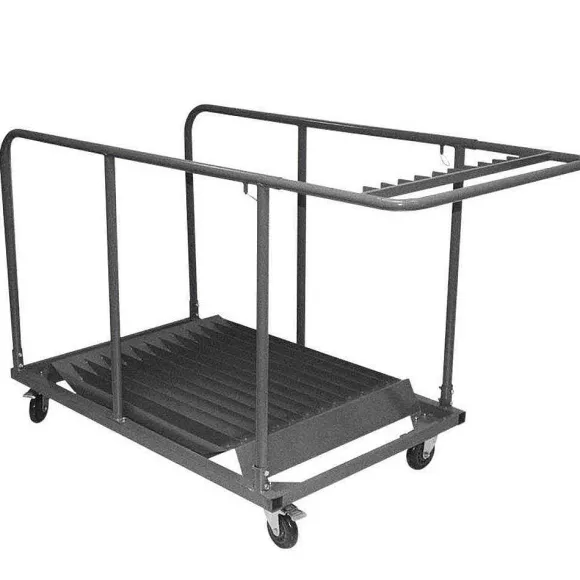Clearance RETIF Chariot Nimes Pour 12 Tables Pliantes De R Ception Hdpe Rondes 150 Et 180Cm