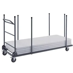 Fashion RETIF Chariot Nimes Pour 12 Tables Pliantes De R Ception Hdpe Rectangulaires