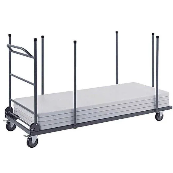 Fashion RETIF Chariot Nimes Pour 12 Tables Pliantes De R Ception Hdpe Rectangulaires
