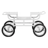 Clearance RETIF Chariot Pour Machine Barbe Papa 4 Roues Blanc