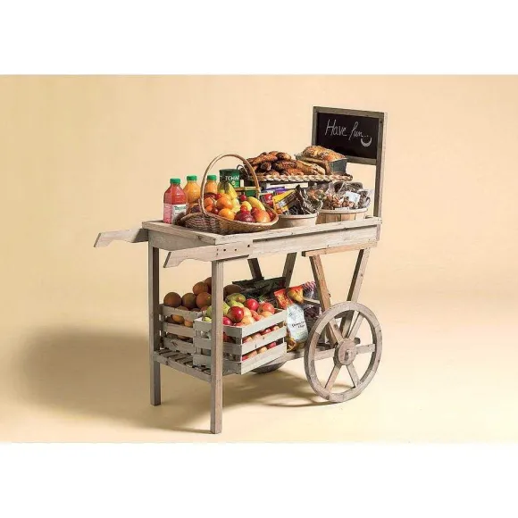 Discount RETIF Charrette Bois Avec Ardoise 111X58X117Cm