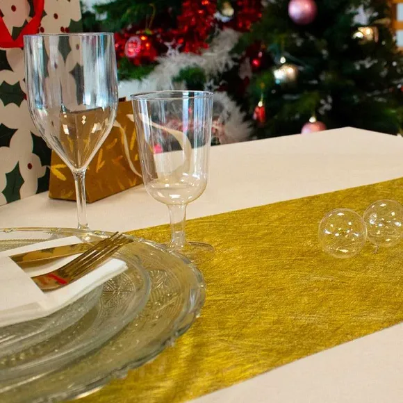 Clearance RETIF Chemin De Table Brillance Or En Rouleau 0,30X10M Rouleau