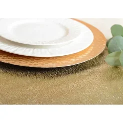 Hot RETIF Chemin De Table Dore