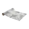 Best Sale RETIF Chemin De Table Gris Imprim Argent 28X300Cm