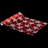 Best RETIF Chemin De Table Organza Rouge Imprim 28X500Cm