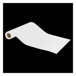 Sale RETIF Chemin De Table Satin Blanc Paillet 28X500Cm