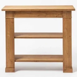 Fashion RETIF Chemin E Console En Bois Avec Tag Res Amovibles L 90 X P 30 X H 80 Cm
