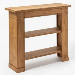 Fashion RETIF Chemin E Console En Bois Avec Tag Res Amovibles L 90 X P 30 X H 80 Cm