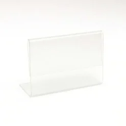 Store RETIF Chevalet Transparent Pour Tiquettes - Par 10
