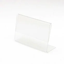 Store RETIF Chevalet Transparent Pour Tiquettes - Par 10