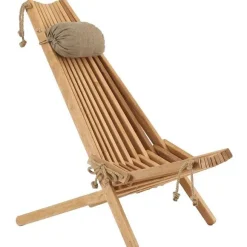 Outlet RETIF Chilienne En Bois Ecochair (Coussin Offert) Aulne