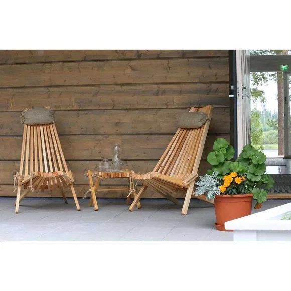 Outlet RETIF Chilienne En Bois Ecochair (Coussin Offert) Aulne