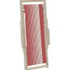 Best RETIF Chilienne Transat Bois D'Eucalyptus Tissu 100% Coton Elvas