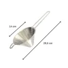 New RETIF Chinois Conique 14Cm De M Tre En Inox Fackelmann