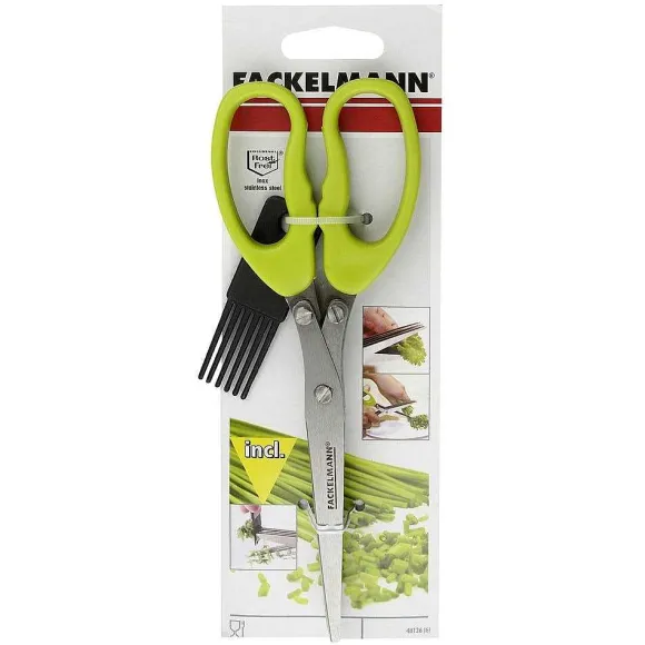 Best Sale RETIF Ciseaux Pour Herbes Aromatiques Avec Brosse De Nettoyage Fackelmann Basic