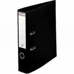 Shop RETIF Classeur Levier A4 Pp Noir Dos 8Cm