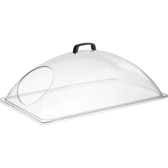 Flash Sale RETIF Cloche Bomb E Transparente Gn 1/1 Petite Ouverture Lat Rale Poign E Zinc